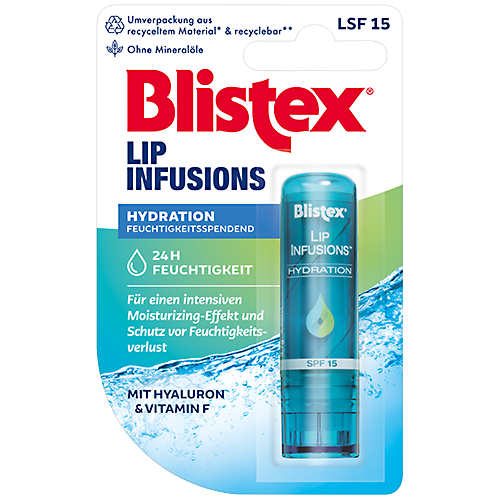Blistex Lip Infusion Hydration Verpackung