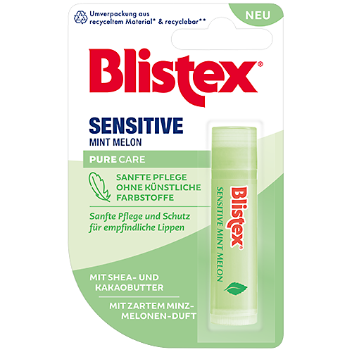 Blistex Sensitive Mint Melon Verpackung