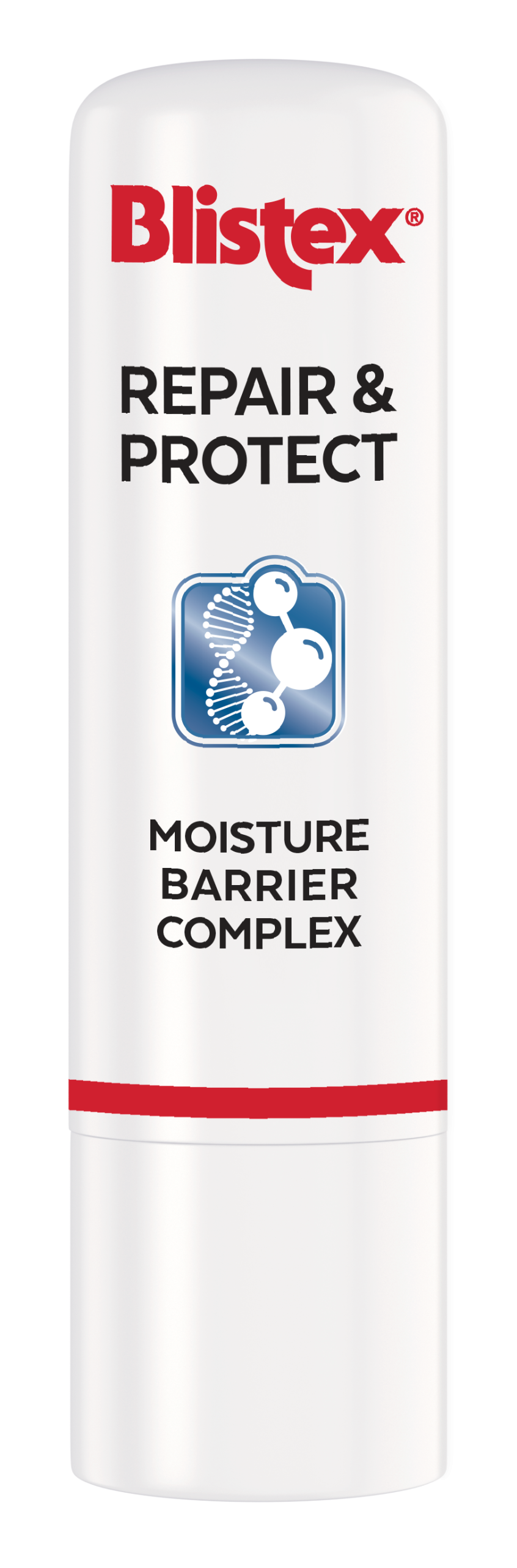 Nahaufnahme des Blistex Repair and Protect Stick