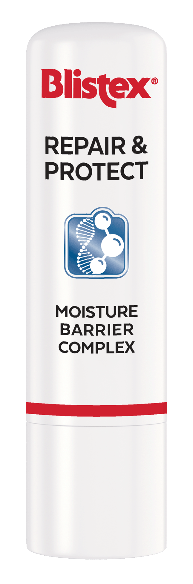 Nahaufnahme des Blistex Repair and Protect Stick